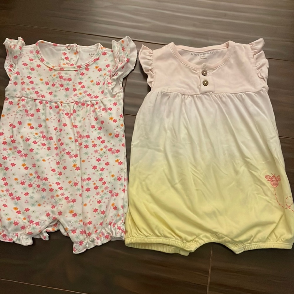 Baby Girl Bubble Romper Bundle